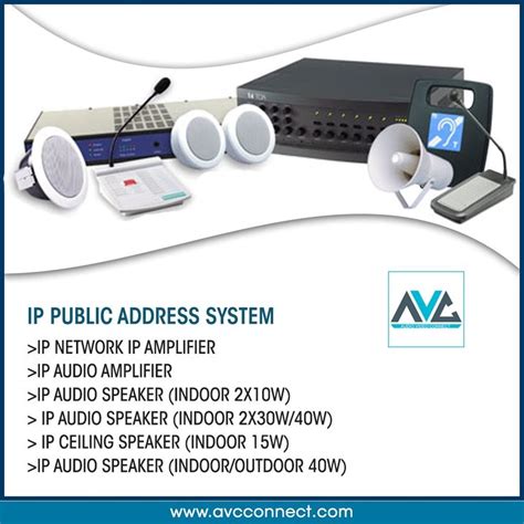 Ip Pa System In India Ip Based Public Address System India Ip Pa