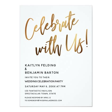 Reception Only Invitations Wedding Invitations Online Simple Wedding