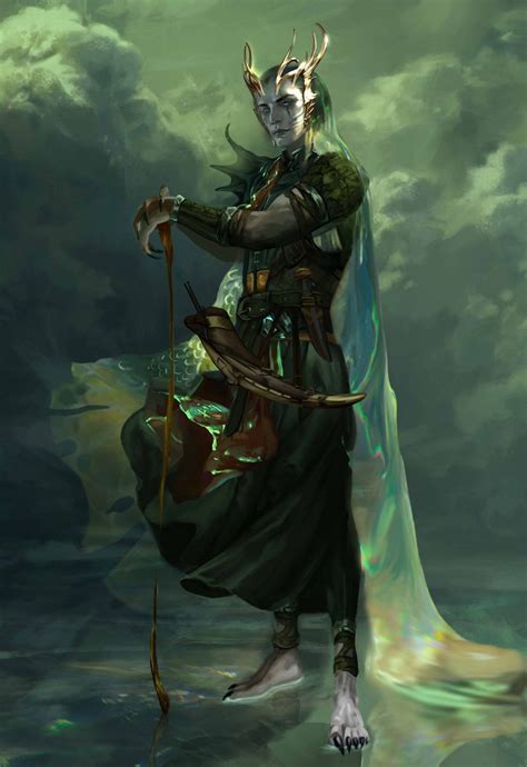 Njord Norse God Of The Sea Fantasy Male Fantasy Character Art