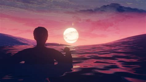 Epic Animated Sunset Scene Blender Project 3d Model Animated Rigged