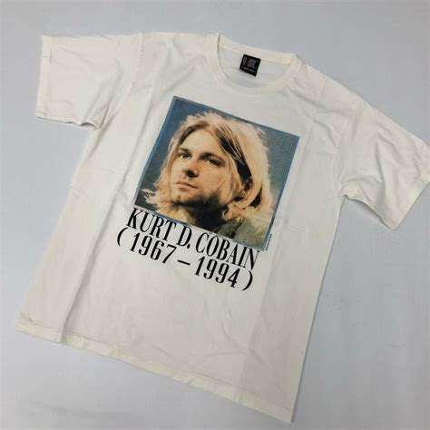 Kurt Cobain Vintage T Shirt Blank Archive