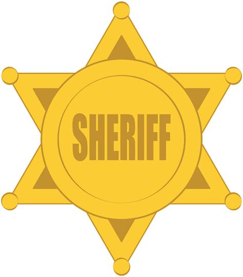 Sheriff Badge Clipart Free Download Transparent Png Creazilla