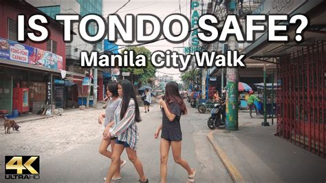 Walking In Tondo Manila Philippines Never Gets Old [4k] Youtube