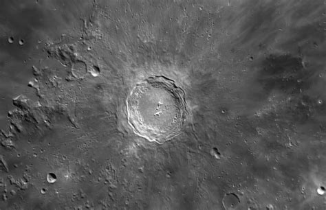 Moon Close Up Of Copernicus Astrophotography