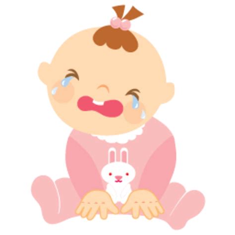 Baby Girl Crying 256 Free Images At Vector