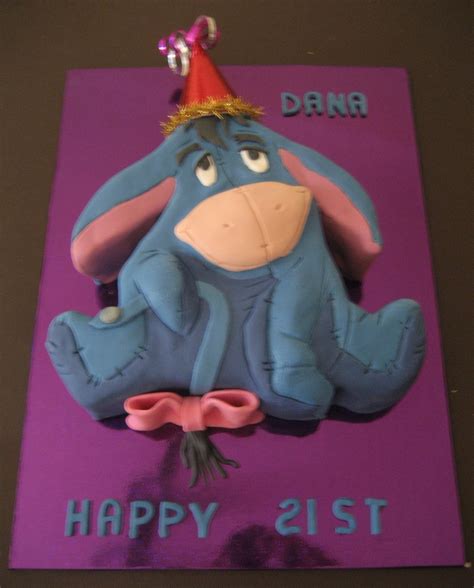 Eeyore Cake Eeyore Winnie The Pooh Disney Winnie The Pooh