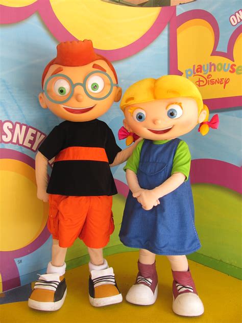 Leo And Annie From Little Einsteins At Playhouse Disney A Photo On