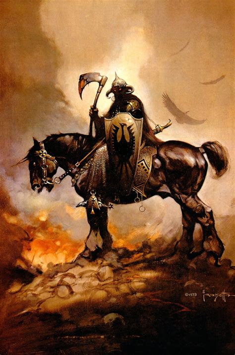 Into The Abyss Rip Frank Frazetta