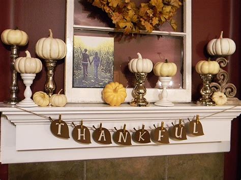 Get inspired by these seasonal decorations for a festive home. Thanksgiving Decorating Ideas - Quiet Corner