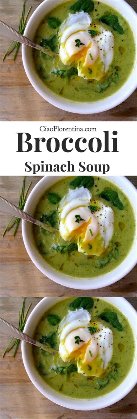Broccoli Spinach Soup Recipe Ciaoflorentina
