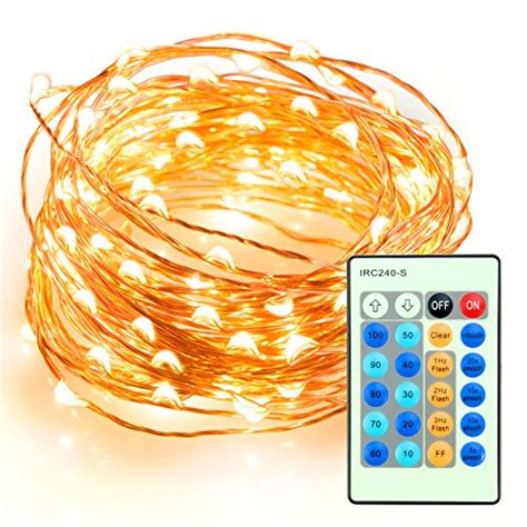 Taotronics Dimmable Led String Lights 100 Leds Twinkle Lights 33 Ft