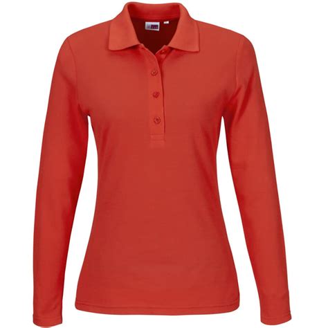 Ladies Long Sleeve Elemental Golf Shirt Brandability