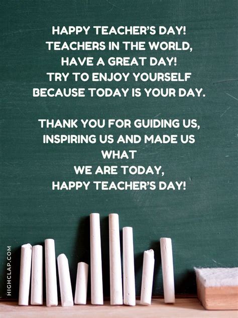 25 Short And Inspiring Poems For Teachers Day Thank You Poems For