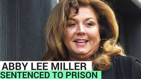 Abby Lee Miller Sentenced To Prison For Fraud Hollywire Youtube