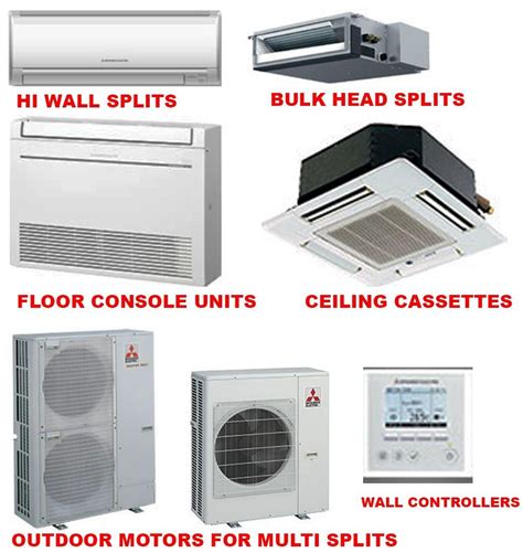 Mitsubishi Electric Split Air Conditioners Ducted Air Conditioners