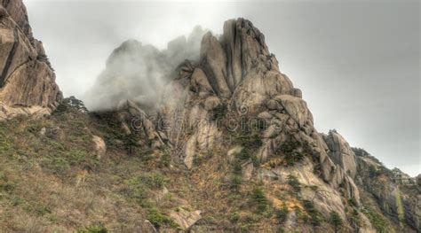 Mount Huangshan Yellow Mountain China Stock Image Image Of Beautiful