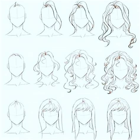 30 Girl Hair Drawing Ideas And References Beautiful Dawn Designs