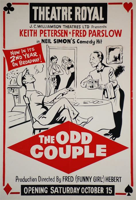 The Odd Couple Theatre Royal Play