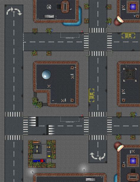 The map acts as the stage for your scene. Modern Streets Tiles - MapForge