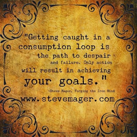 It'll be easy peasy lemon squeezy. Steve Mager on Instagram: "Getting caught in a consumption loop is the path to despair and ...
