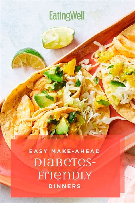 These healthy, balanced meal ideas are safe for people with type 2 diabetes and tasty enough for the. Easy Make-Ahead Diabetes-Friendly Dinners | Diabetes ...