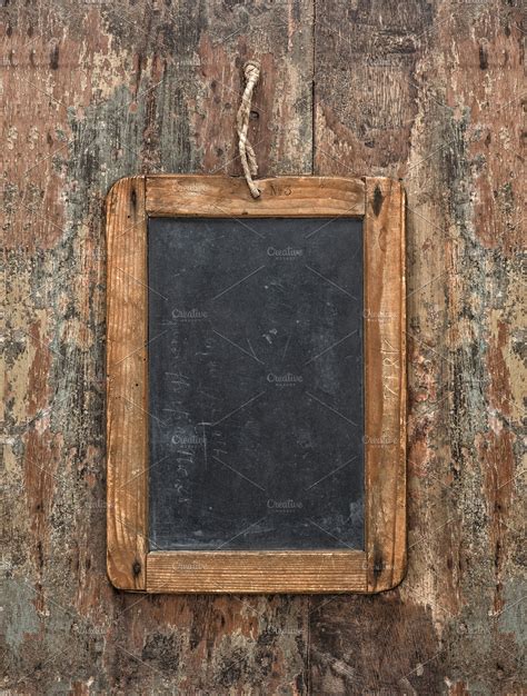 Antique chalkboard on wooden texture | High-Quality Abstract Stock ...