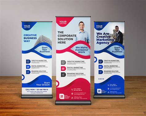Professional Corporate Roll Up Banner Design 2020 Behance