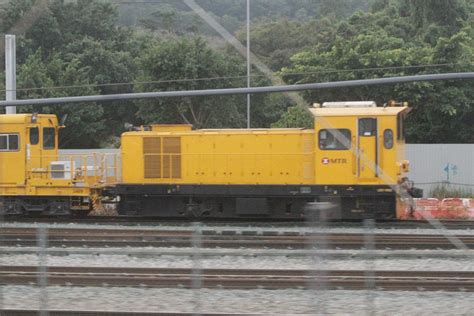 Mtr Diesel Locomotive Stabled On A Short Works Train At Pat Heung Depot