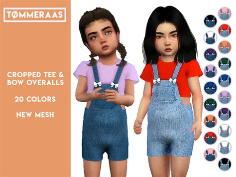 Sims 4 Ccalpha — Tommeraas Cc F Toddler Custom Thumbnails