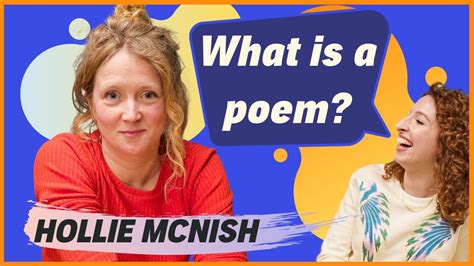 What Is A Poem Hollie Mcnish Takes On The Question Audible Sessions Youtube