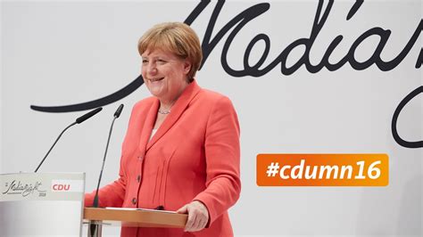 Cdumn16 Rede Von Angela Merkel Bei Der Medianight 2016 Youtube