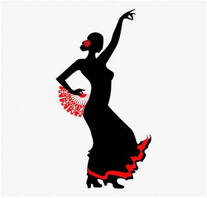 Flamenco Dancer Clipart Dance Cartoon Spanish Transparent