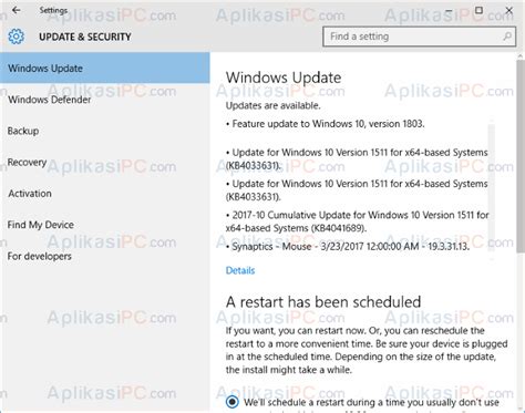 Window 10 hilang akibat tool pihak ket… Window 10 Hilang Akibat Tool Pihak Ketiga : Window 10 ...