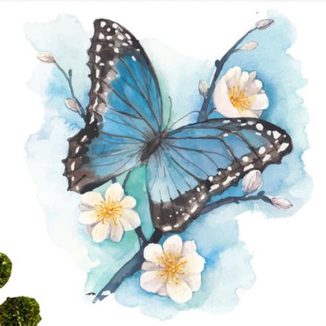 Including butterfly layouts, icons, glitter graphics, comments and hey, sister greeting card, stationery, gift, water color, illustrated, ashley rice, sps studios, blue flora flowers flower art floral purple flowers love rose paradise pictures all things purple. Aliexpress.com : Buy 5D Blue Butterfly Flower Diamond ...
