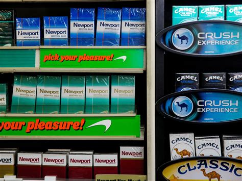 Fda Moves To Ban Menthol Cigarettes Flavoured Cigars Business And