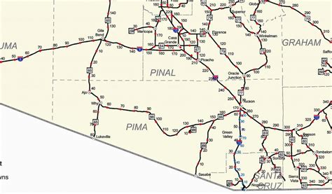 Colorado Mile Marker Map