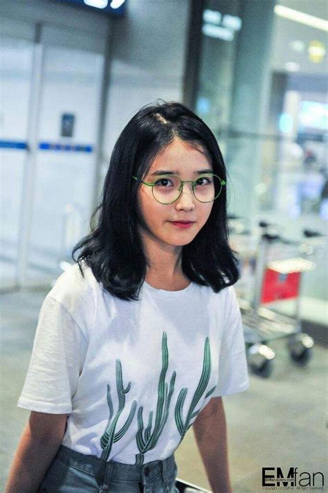 Top 10 Ridiculously Cute Photos Of Iu Wearing Glasses And Giving Off The Ultimate Girl Next