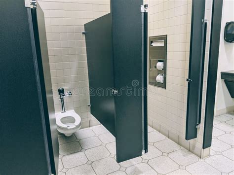 inside bathroom stall