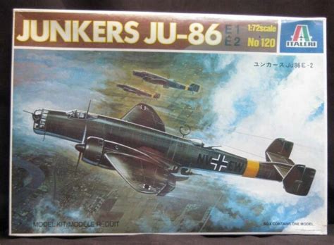 Toys And Hobbies Italeri 1 72 Junkers Ju 86 E1 E2 Airplane Plastic Model