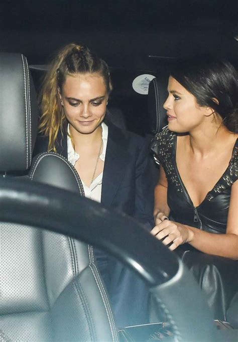 Selena Gomez And Cara Delevingne Out In London September 2015