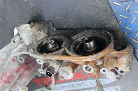 2007 MACK MP7 ENGINE OIL FILTER BASE | eBay
