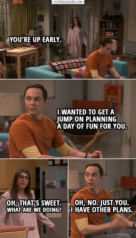 Quote From The Big Bang Theory 12x08 Amy Farrah Fowler Youre Up