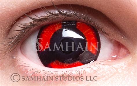 Mangekyo Izuna Single Lens Samhain Contact Lenses