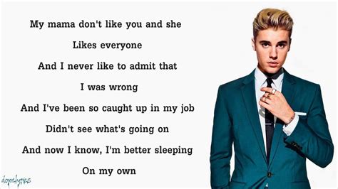 Justin Bieber Love Lyrics