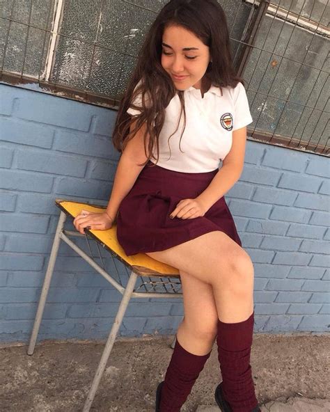 Latin Girls Dress Skirt Shirt Dress Latina School Girl Mini Skirts