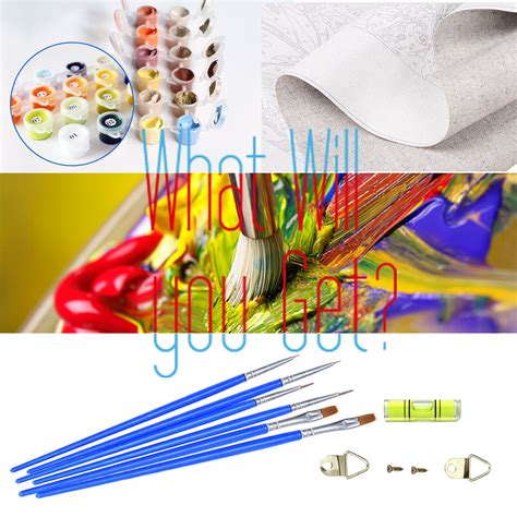 DIY Paint by Numbers for Adults DIY Oil Painting Kit for ... As a painting enthusiast, i have painted several diy paint by numbers, but i had so much fun as well as a relaxed.