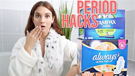 Period Hacks Every Girl Needs To Know Youtube