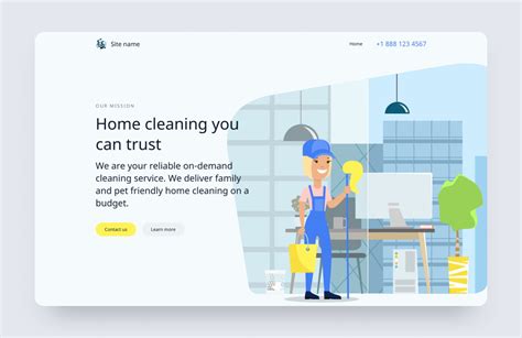 Free Cleaning Service Website Templates Top 2021 Themes By Yola