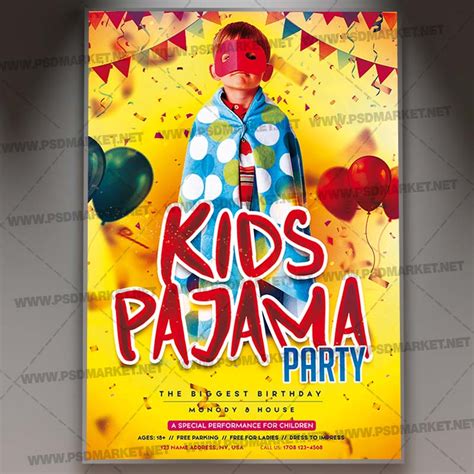 We did not find results for: Download Kids Pajama Party Template - Flyer PSD | PSDmarket