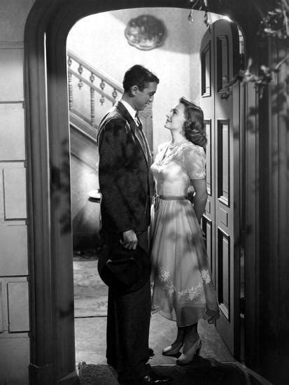 Its A Wonderful Life Donna Reed James Stewart 1946 Photo